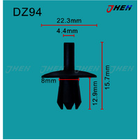 DZ94 Car Trim Clips 10 Pcs in 1 Pack Fits Volkswagen &amp; Audi Models