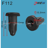 F112 Car Trim Clips 10 Pcs in 1 Pack Fits Ford Models