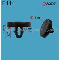 F114 Car Trim Clips 10 Pcs in 1 Pack Fits Ford Models