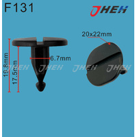 F131 Car Trim Clips 10 Pcs in 1 Pack Fits Ford Models