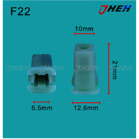 F22 Car Trim Clips 10 Pcs in 1 Pack Fits Ford Models