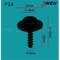 F24 Auto Body Screws 10 Pcs in 1 Pack Fits Ford Models