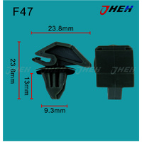 F47 Car Trim Clips 10 Pcs in 1 Pack Fits Ford Models
