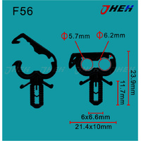 F56 Car Trim Clips 10 Pcs in 1 Pack Fits Ford Models