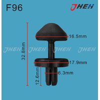 F96 Car Trim Clips 10 Pcs in 1 Pack Fits Ford Models