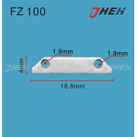 FZ100 Car Trim Clips 10 Pcs in 1 Pack Fits Various Models