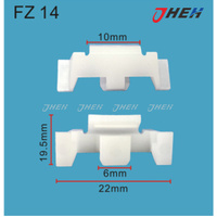 FZ14 Car Trim Clips 10 Pcs in 1 Pack Fits Various Models