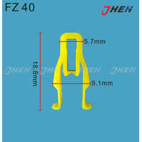 FZ40 Car Trim Clips 10 Pcs in 1 Pack Fits Various Models