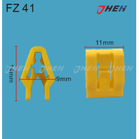 FZ41 Car Trim Clips 10 Pcs in 1 Pack Fits Various Models