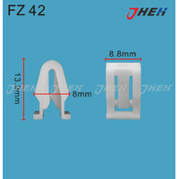 FZ42 Car Trim Clips 10 Pcs in 1 Pack Fits Various Models