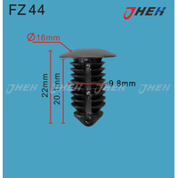 FZ44 Car Trim Clips 10 Pcs in 1 Pack Fits Various Models