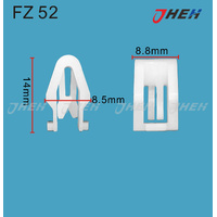FZ52 Car Trim Clips 10 Pcs in 1 Pack Fits Various Models
