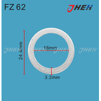 FZ62 Sump Plug Washers 10 Pcs in 1 Pack Fits Various Models