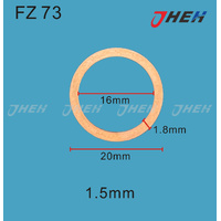 FZ73 Sump Plug Washers 10 Pcs in 1 Pack Fits Various Models