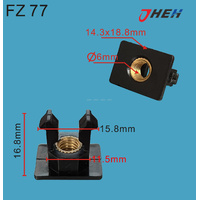 FZ77 Car Trim Clips 5 Pcs in 1 Pack Fits Various Models