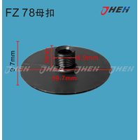 FZ78 Auto Flange Nuts 10 Pcs in 1 Pack Fits Various Models