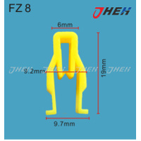 FZ8 Car Trim Clips 10 Pcs in 1 Pack Fits Various Models