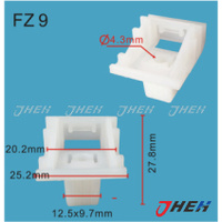 FZ9 Car Trim Clips 10 Pcs in 1 Pack Fits Various Models