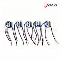 Angled 90-Degree H4 Ceramic Headlight Connector 5 Pcs in 1 Pack Fits Various Models H4-CZ-W
