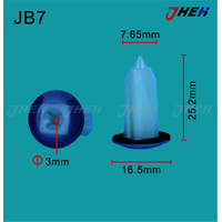 JB7 Car Trim Clips 5 Pcs in 1 Pack Fits Jaguar Models