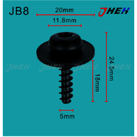 JB8 Auto Body Screws 10 Pcs in 1 Pack Fits Jaguar Models