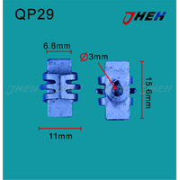 JP29 Auto U-Clip Nuts 20 Pcs in 1 Pack Fits Various Models