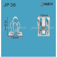 JP38 Auto U-Clip Nuts 20 Pcs in 1 Pack Fits Various Models