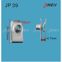 JP39 Auto U-Clip Nuts 20 Pcs in 1 Pack Fits Various Models