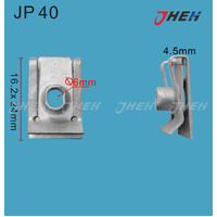 JP40 Auto U-Clip Nuts 20 Pcs in 1 Pack Fits Various Models