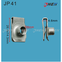 JP41 Auto U-Clip Nuts 20 Pcs in 1 Pack Fits Various Models