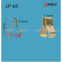 JP48 Auto U-Clip Nuts 20 Pcs in 1 Pack Fits Various Models