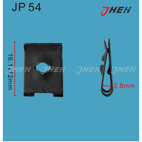 JP54 Auto U-Clip Nuts 20 Pcs in 1 Pack Fits Various Models