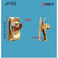 JP66 Auto U-Clip Nuts 20 Pcs in 1 Pack Fits Various Models