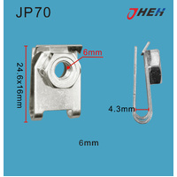 JP70 Auto U-Clip Nuts 20 Pcs in 1 Pack Fits Various Models