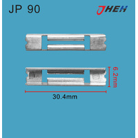 JP90 Auto U-Clip Nuts 10 Pcs in 1 Pack Fits Various Models