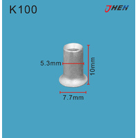 K100 Auto U-Clip Nuts 10 Pcs in 1 Pack Fits Cadillac &amp; Chrysler Models