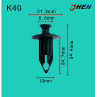 K40 Car Trim Clips 20 Pcs in 1 Pack Fits Cadillac &amp; Chrysler Models