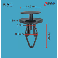 K50 Car Trim Clips 20 Pcs in 1 Pack Fits Cadillac &amp; Chrysler Models
