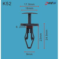 K52 Car Trim Clips 20 Pcs in 1 Pack Fits Cadillac &amp; Chrysler Models