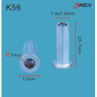 K56 Auto Blind Rivets 10 Pcs in 1 Pack Fits Cadillac &amp; Chrysler Models