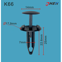 K66 Car Trim Clips 20 Pcs in 1 Pack Fits Cadillac &amp; Chrysler Models