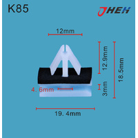 K85 Car Trim Clips 20 Pcs in 1 Pack Fits Cadillac &amp; Chrysler Models