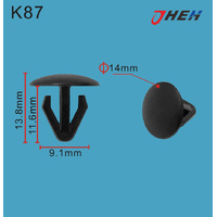 K87 Car Trim Clips 20 Pcs in 1 Pack Fits Cadillac &amp; Chrysler Models