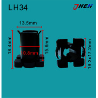 LH34 Car Trim Clips 10 Pcs in 1 Pack Fits Land Rover Models
