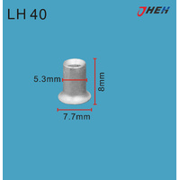 LH40 Car Trim Clips 5 Pcs in 1 Pack Fits Land Rover Models