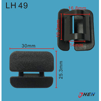 LH49 Car Trim Clips 5 Pcs in 1 Pack Fits Land Rover Models