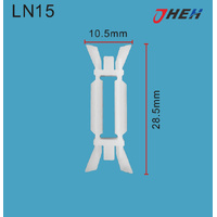 LN15 Car Trim Clips 10 Pcs in 1 Pack Fits Ranoult Models