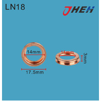 LN18 Sump Plug Washers 10 Pcs in 1 Pack Fits Ranoult Models