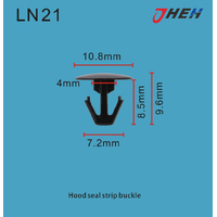 LN21 Car Trim Clips 10 Pcs in 1 Pack Fits Ranoult Models