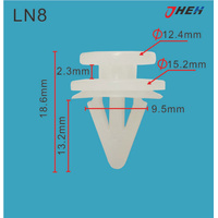 LN8 Car Trim Clips 10 Pcs in 1 Pack Fits Ranoult Models